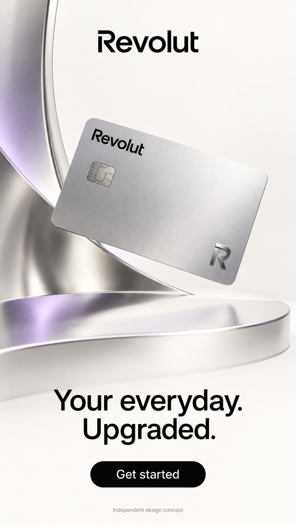 Revolut card and app promotional image